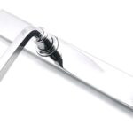 polished chrome avon slimline lever latch set