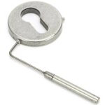 pewter 52mm regency concealed escutcheon