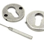 pewter 52mm regency concealed escutcheon