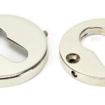 polished nickel 52mm regency concealed escutcheon