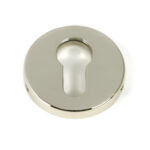 polished nickel 52mm regency concealed escutcheon