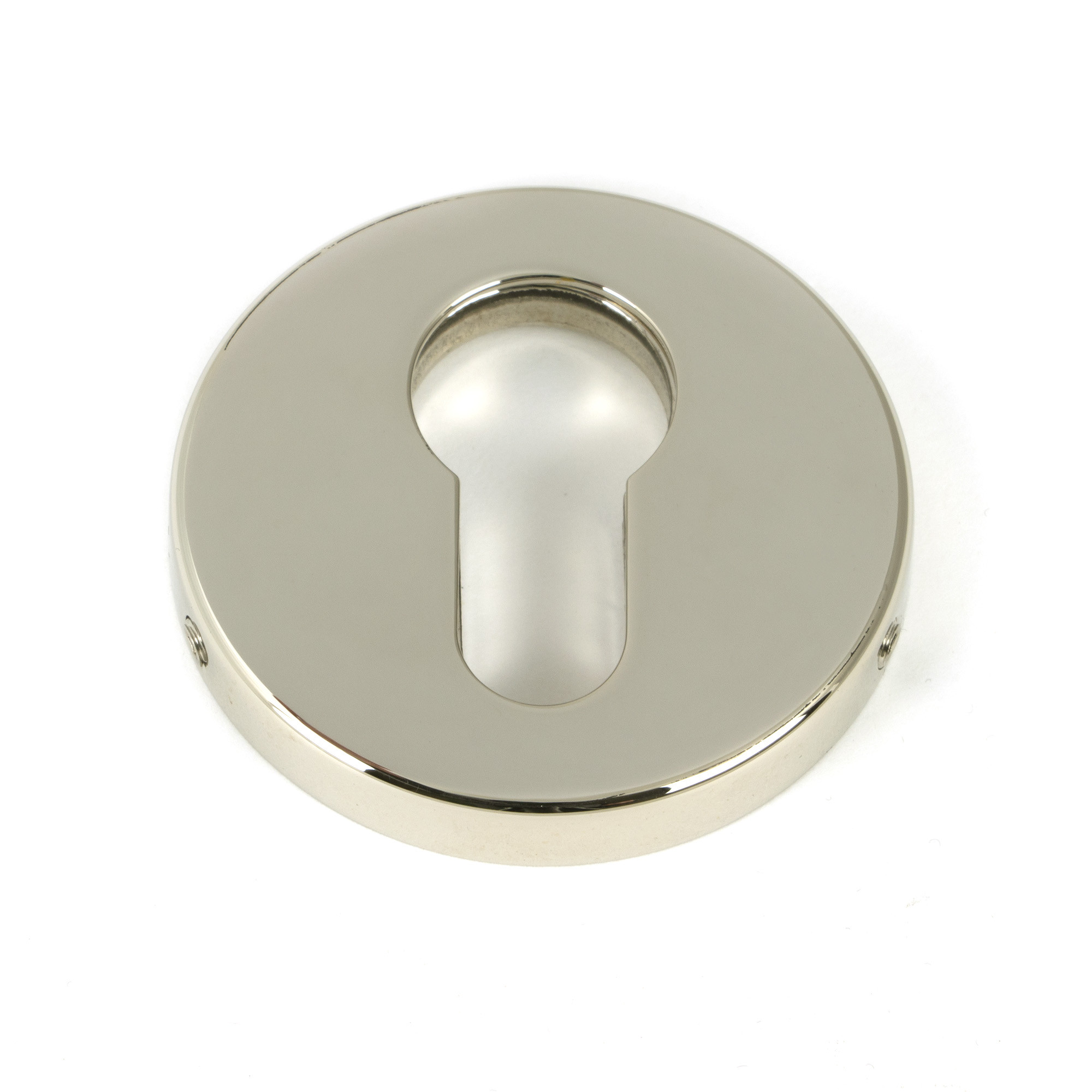 polished nickel 52mm regency concealed escutcheon