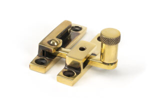 aged brass brompton quadrant fastener narrow
