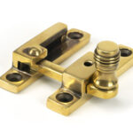 aged brass prestbury quadrant fastener narrow