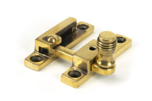 aged brass prestbury quadrant fastener narrow