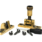 aged brass brompton brighton fastener narrow (square)