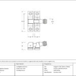 aged brass beehive brighton fastener narrow (square)