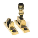 aged brass beehive brighton fastener narrow (square)