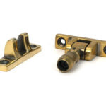 aged brass mushroom brighton fastener narrow (square)
