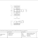 aged brass mushroom brighton fastener narrow (square)