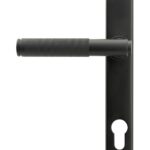 matt black brompton slimline lever espag. lock set