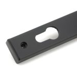 matt black brompton slimline lever espag. lock set