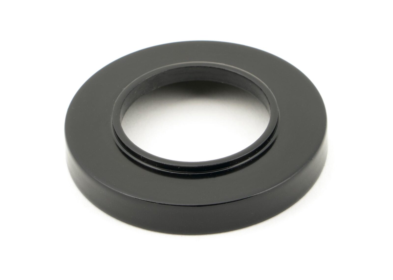 black brompton lever on rose set (plain)