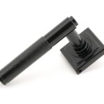 black brompton lever on rose set (square)