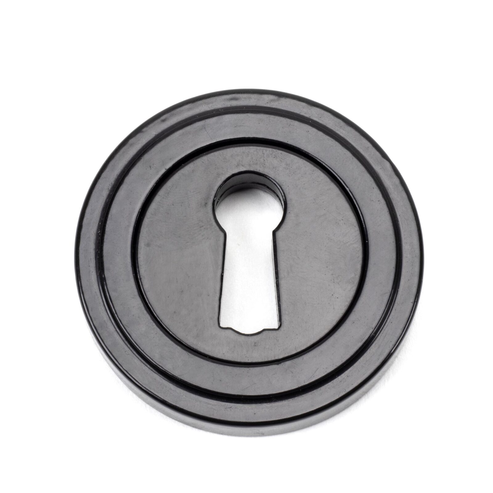 black round escutcheon (art deco)