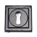 black round escutcheon (square)
