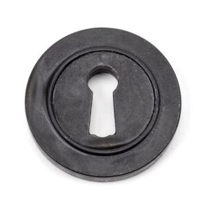 external beeswax round escutcheon (plain)
