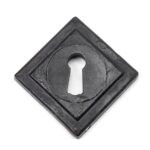 external beeswax round escutcheon (square)