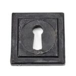 external beeswax round escutcheon (square)