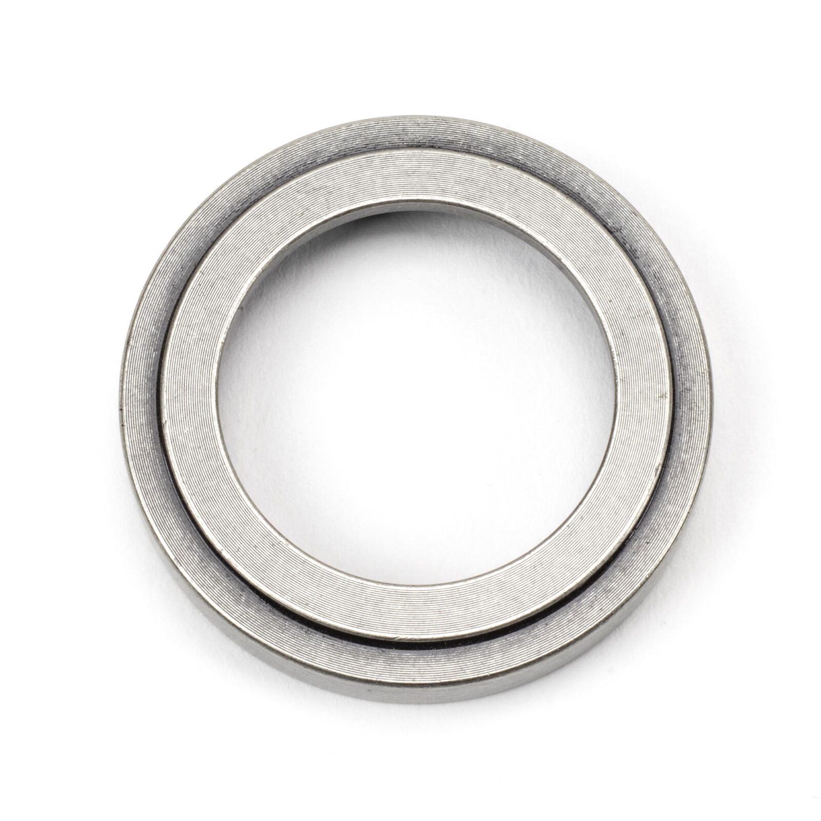pewter round escutcheon (art deco)