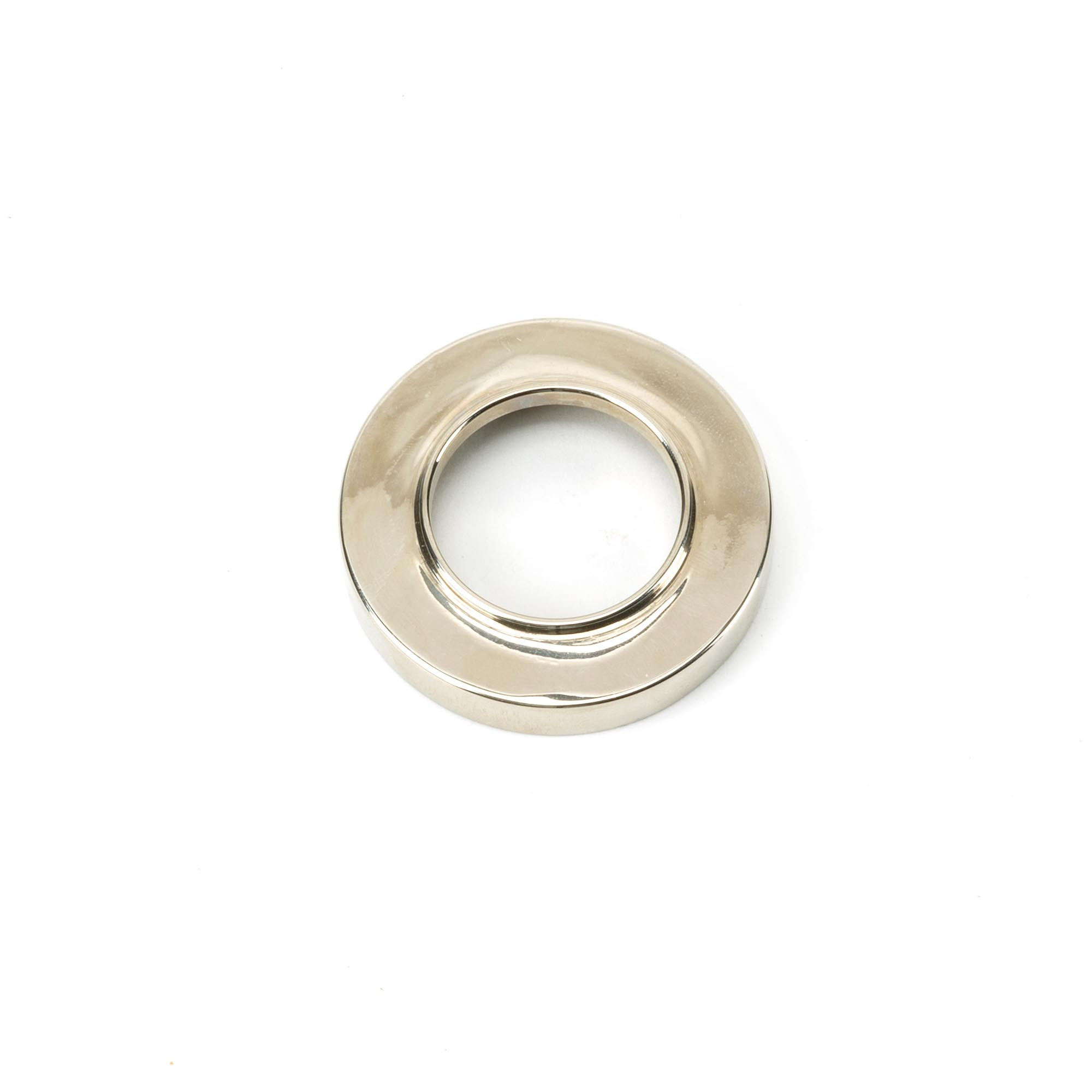 polished nickel round euro escutcheon (plain)