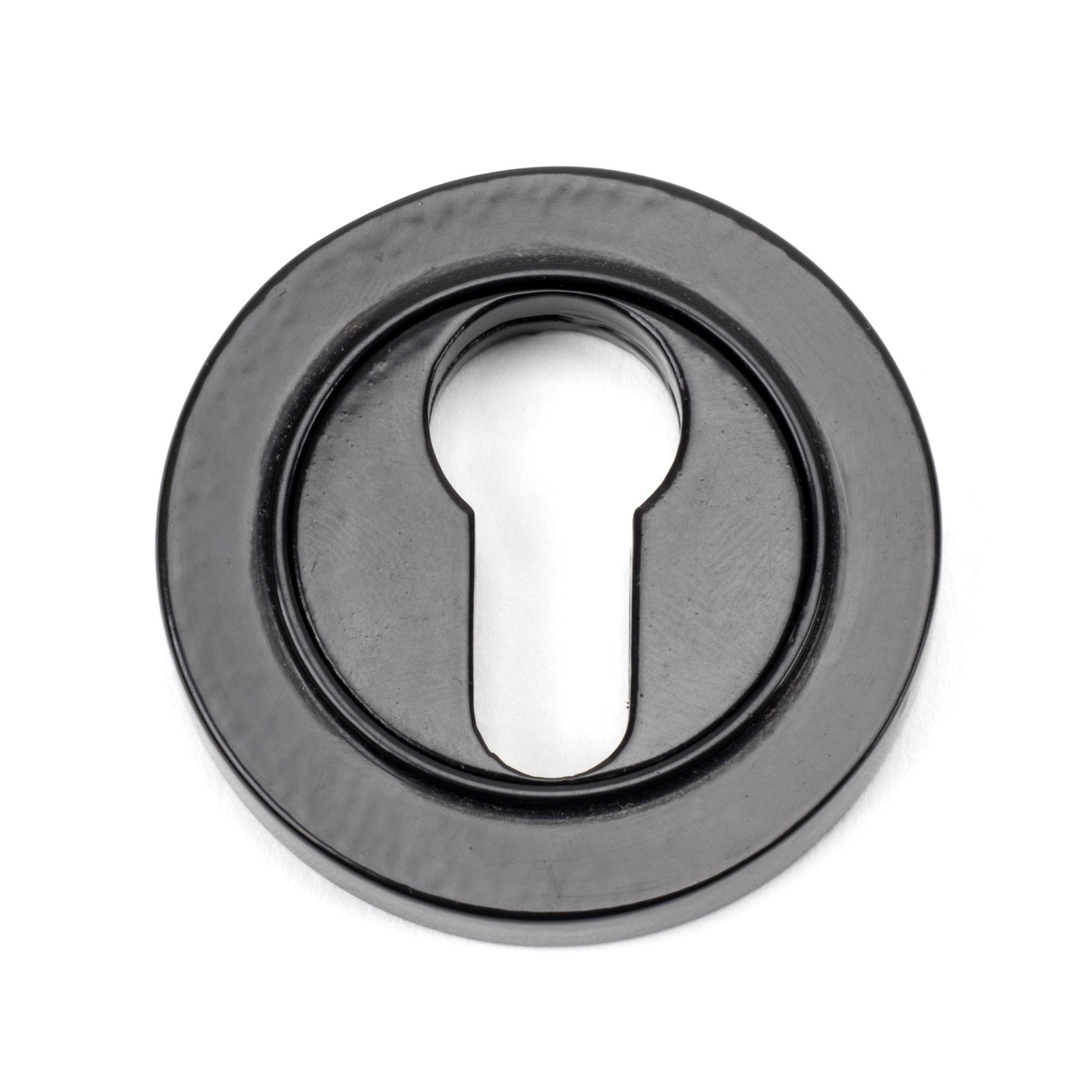black round euro escutcheon (plain)