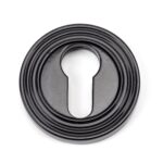 black round euro escutcheon (beehive)