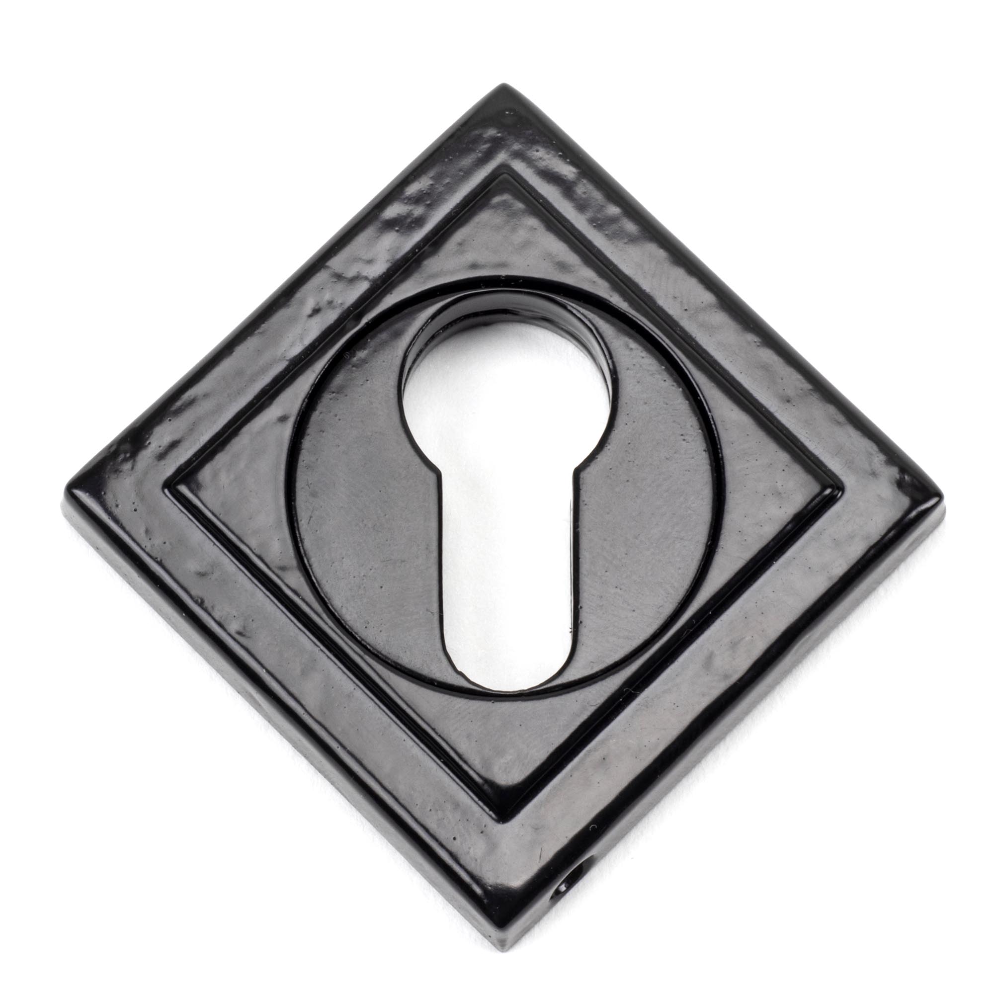 black round euro escutcheon (square)