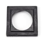 external beeswax round euro escutcheon (square)