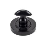 black round thumbturn set (plain)
