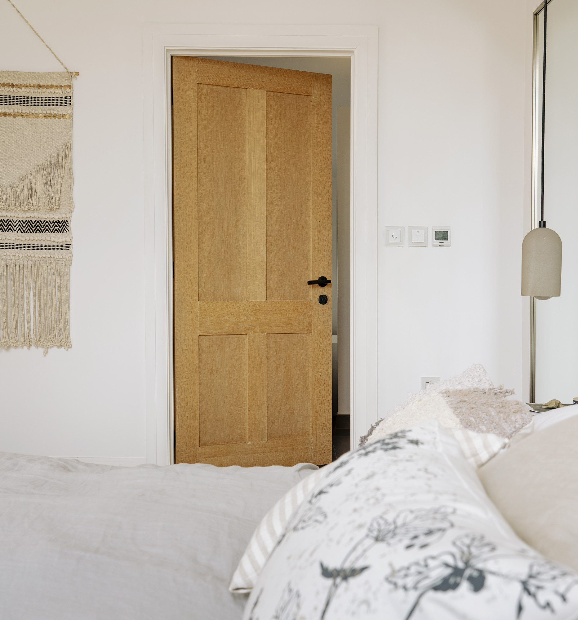 black round thumbturn set (plain)