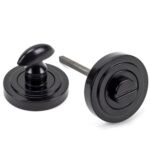 black round thumbturn set (art deco)