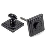 black round thumbturn set (square)