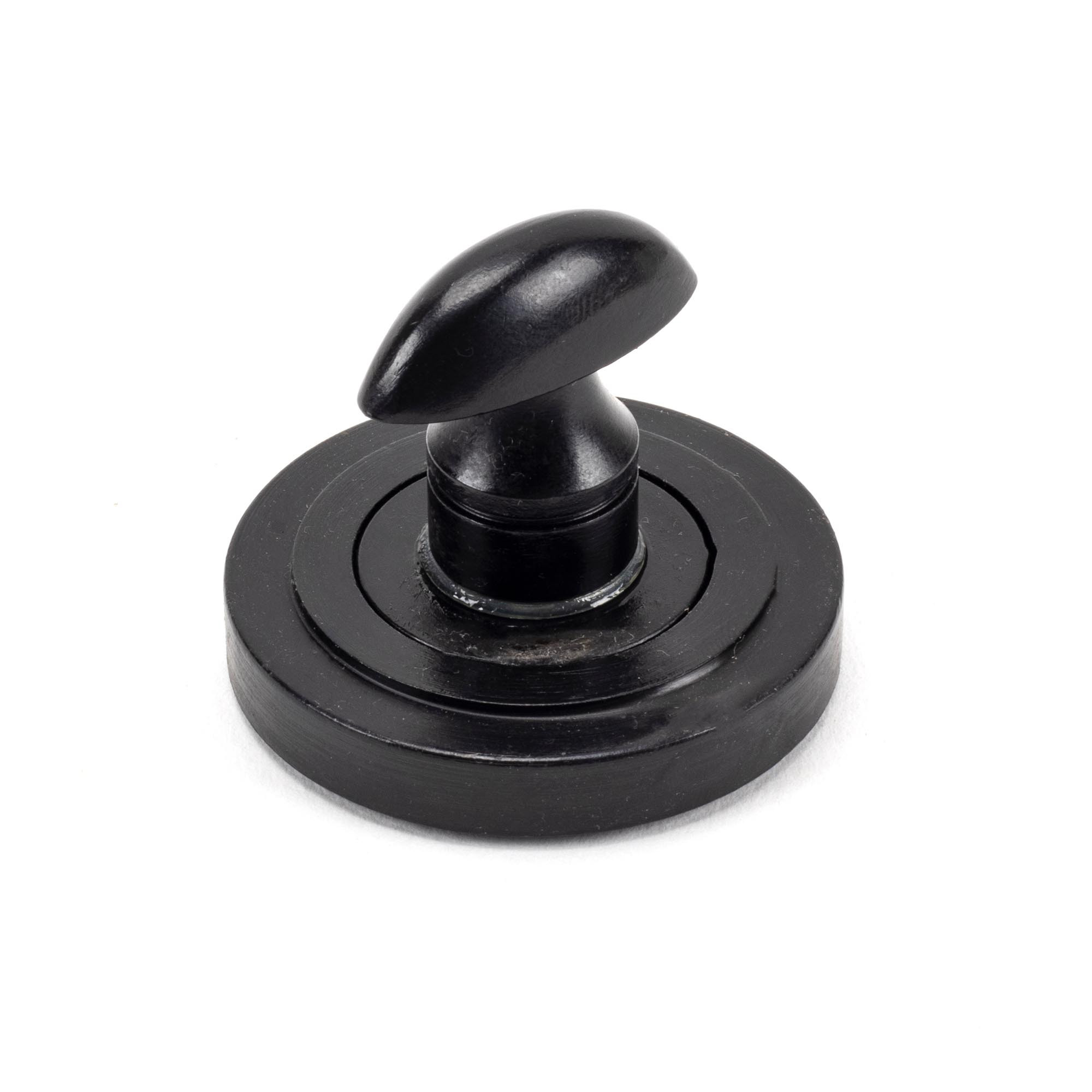 external beeswax round thumbturn set (art deco)