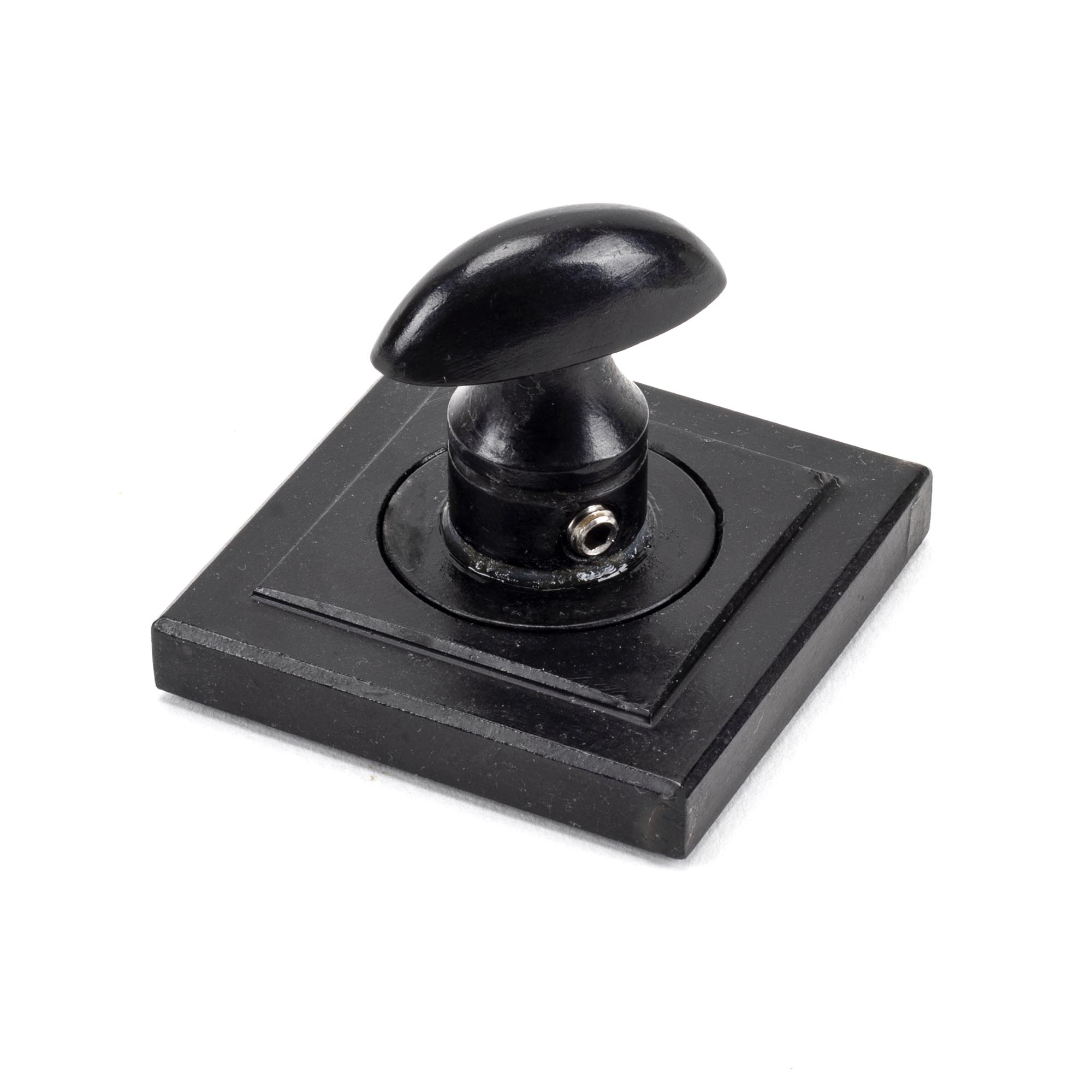 external beeswax round thumbturn set (square)