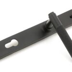 aged bronze brompton slimline lever espag. lock set