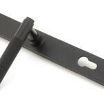 aged bronze brompton slimline lever espag. lock set