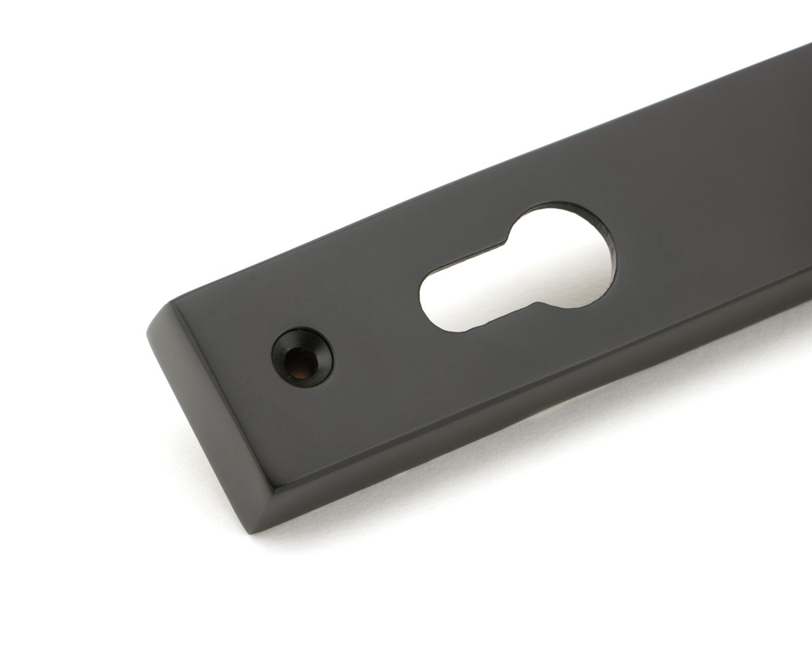 aged bronze brompton slimline lever espag. lock set