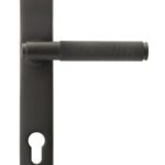 aged bronze brompton slimline lever espag. lock set