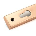 polished bronze brompton slimline lever espag. lock set
