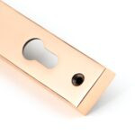 polished bronze avon slimline lever espag. lock set