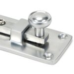 satin chrome 6" universal bolt