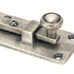 antique pewter 6" universal bolt