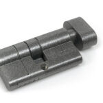 pewter 30/30 5pin euro cylinder/thumbturn