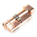 polished bronze 35/35 5pin euro cylinder/thumbturn