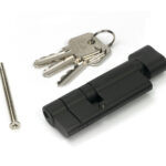 aged bronze 35/45t 5pin euro cylinder/thumbturn