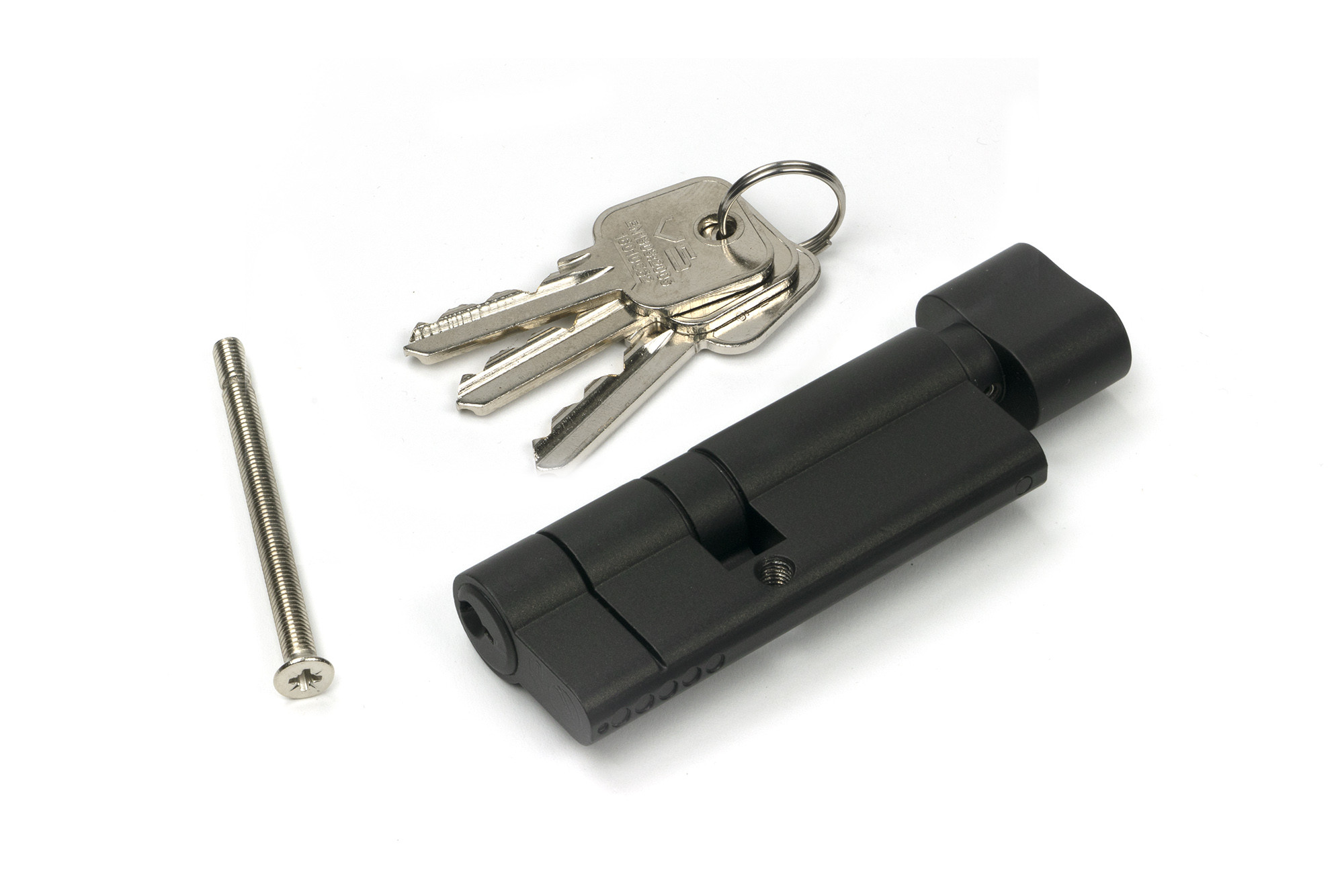 aged bronze 35/45t 5pin euro cylinder/thumbturn