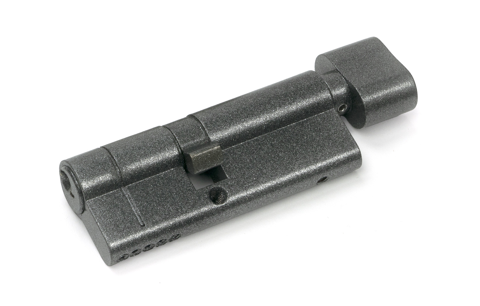 pewter 35/45t 5pin euro cylinder/thumbturn