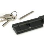 aged bronze 40/40 5pin euro cylinder/thumbturn ka