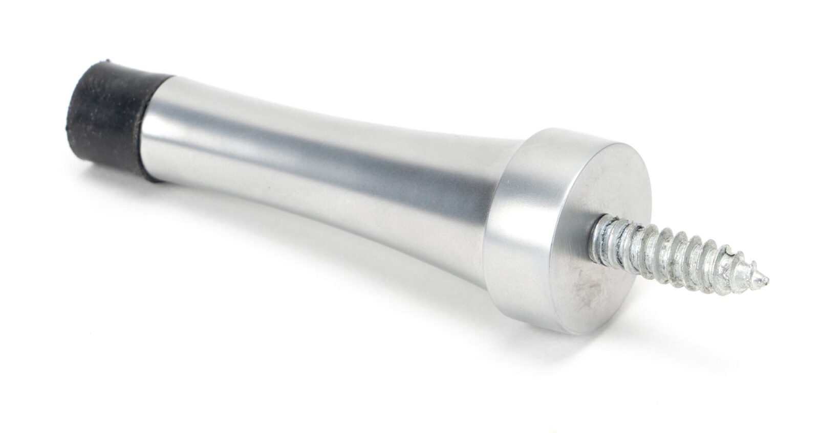 satin chrome projection door stop